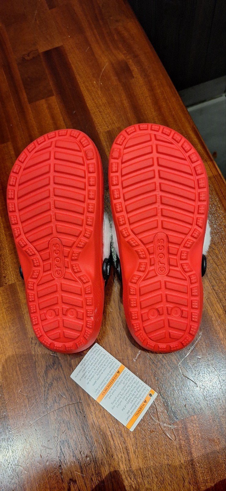 Nieuwe Crocs Santa Holiday Clogs - Maat J3 - NWT, Crocs, Jongen of Meisje, Schoenen, Nieuw