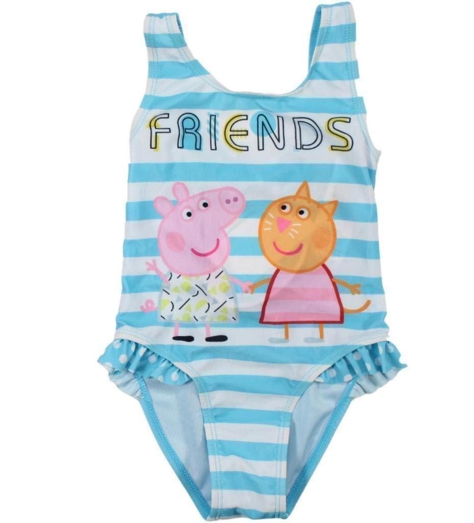 Peppa Pig badpak bleu - Maat 116/128 - Zwempak, Kinderen en Baby's, Kinderkleding | Kinder-zwemkleding, Maat 116, Meisje, Badpak