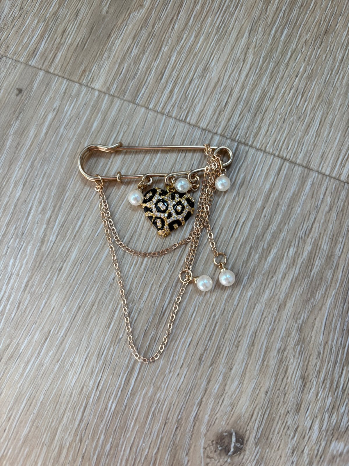 Broche, Overige materialen, Nieuw, Ophalen of Verzenden, Goud