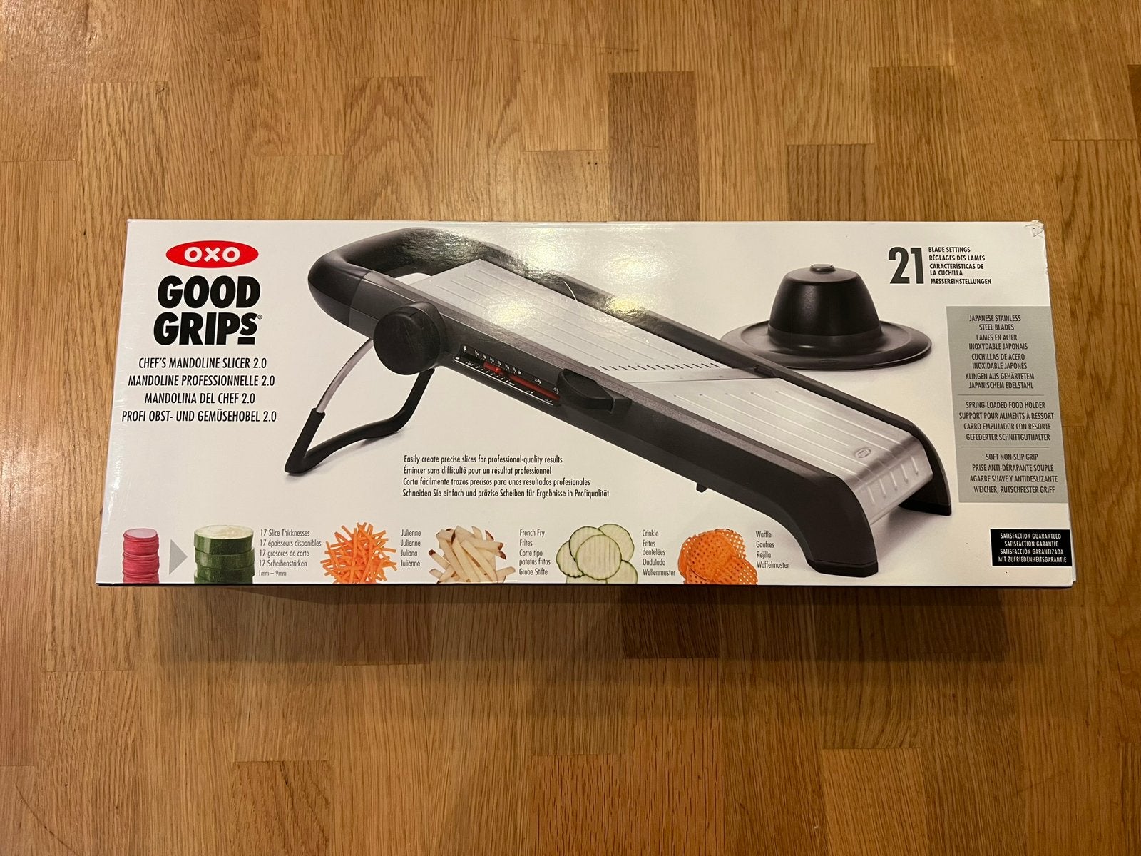 OXO Good Grips Chef’s Mandoline, Snijmachine, Ophalen of Verzenden, Nieuw, Overige merken