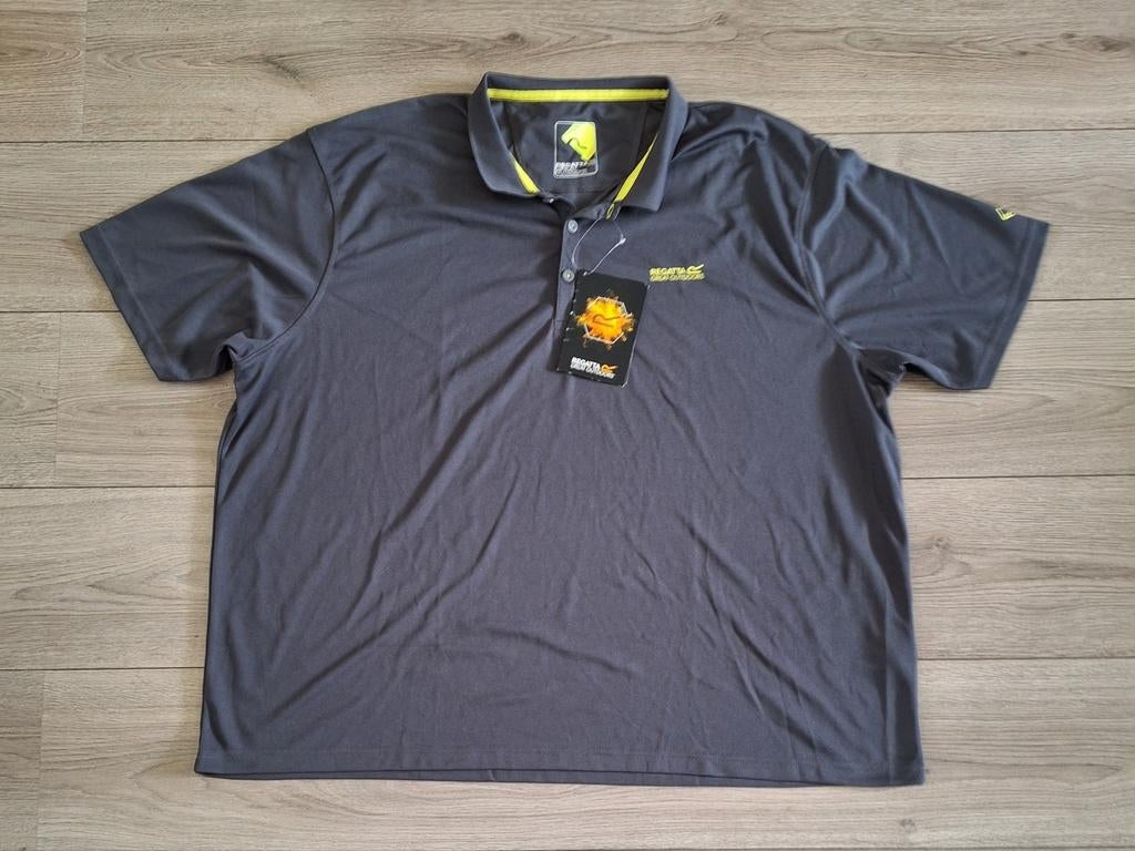 Regatta polo shirt 5xl nieuw grijs sport outdoor heren, Nieuw, Overige maten, Ophalen of Verzenden, Grijs