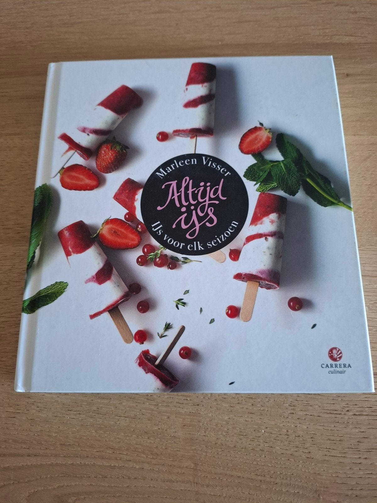 Altijd IJs: IJs voor elk seizoen - Marleen Visser kookboek, Boeken, Kookboeken, Ophalen of Verzenden, Zo goed als nieuw, Marleen Visser