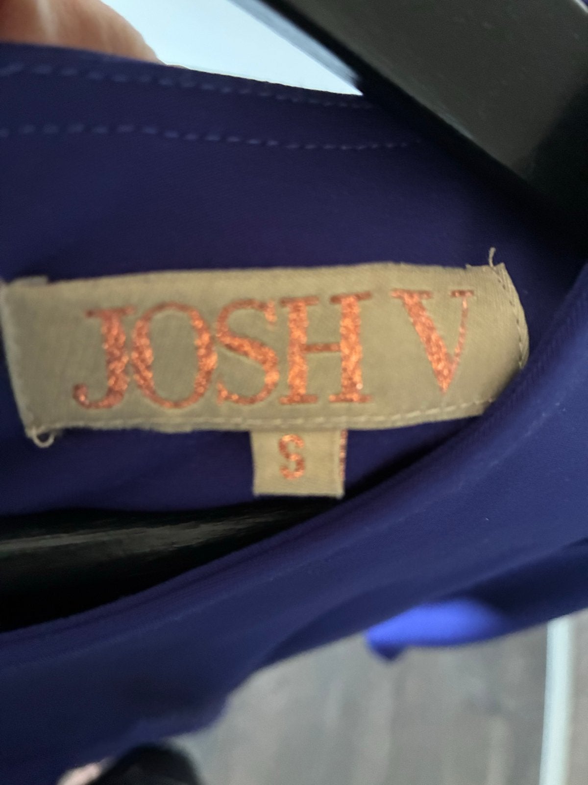 JOSH V Jurk Maat S Paars met Ritsdetails, Paars, Ophalen of Verzenden, Zo goed als nieuw, Maat 36 (S)