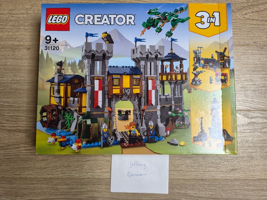 Lego 31120 Middeleeuws kasteel NIEUW/SEALED, Nieuw, Ophalen of Verzenden, Compleet, Lego