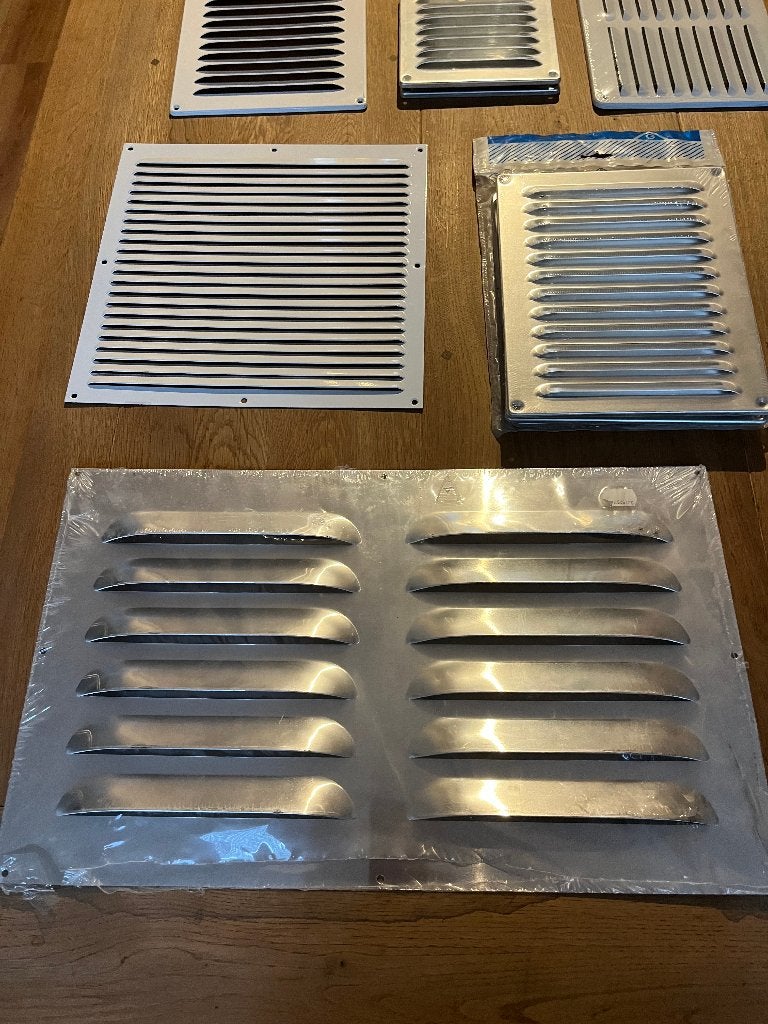 ventilatierooster schoepenrooster diversen, Ophalen of Verzenden, Nieuw, Afzuiger