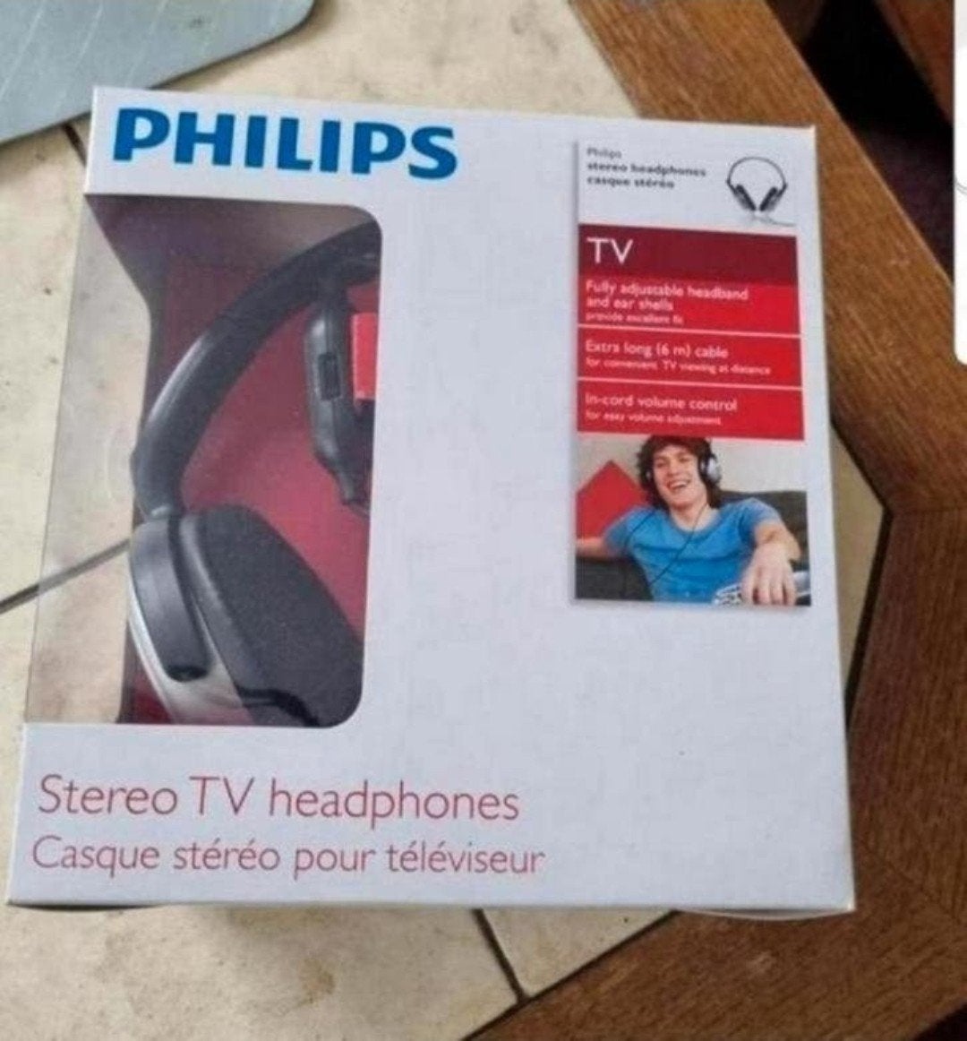 Koptelefoon Philips met draad €25,00 SHP 2500, Ophalen of Verzenden, Nieuw, Philips
