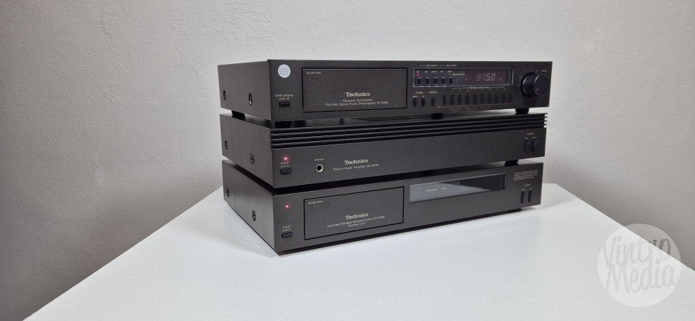 Technics 808 Stereo-Set | Voor en Eindversterker | Remote, Overige merken, Tuner of Radio, Refurbished, Losse componenten