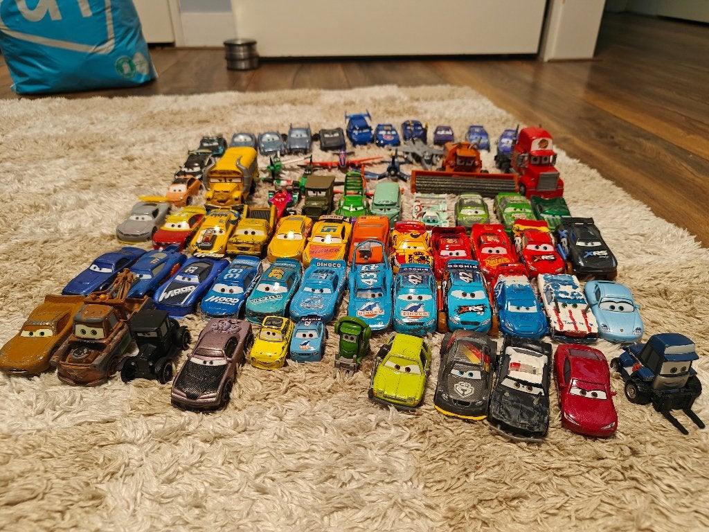 Grote collectie Disney Cars speelgoedauto's, Ophalen of Verzenden, Gebruikt