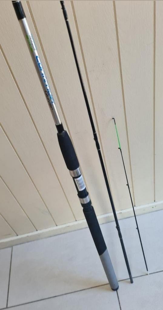 Shakespeare Contender Quiver. Picker / korte feeder., Watersport en Boten, Ophalen, Contender Quiver, 2.40m, Shakespeare