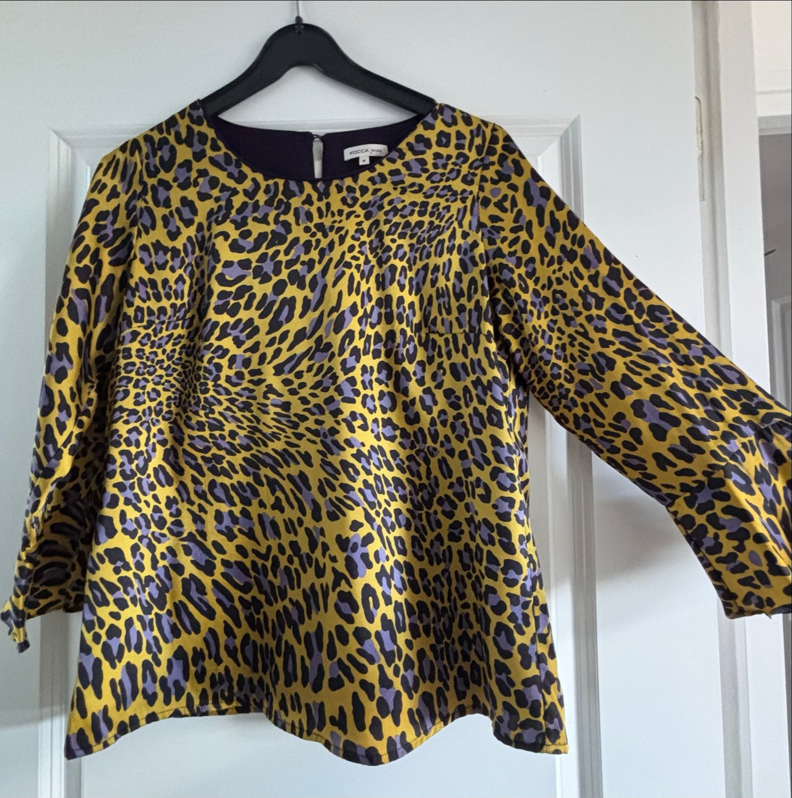 NIEUW: Kocca Leopard Print Blouse Maat M, Ophalen of Verzenden, Nieuw, Maat 38/40 (M), Meerkleurig