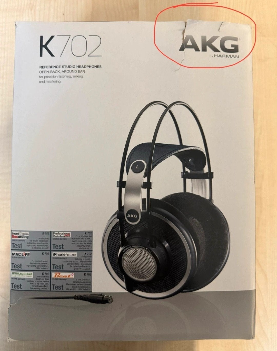 AKG K702, Ophalen of Verzenden, Nieuw, Overige merken