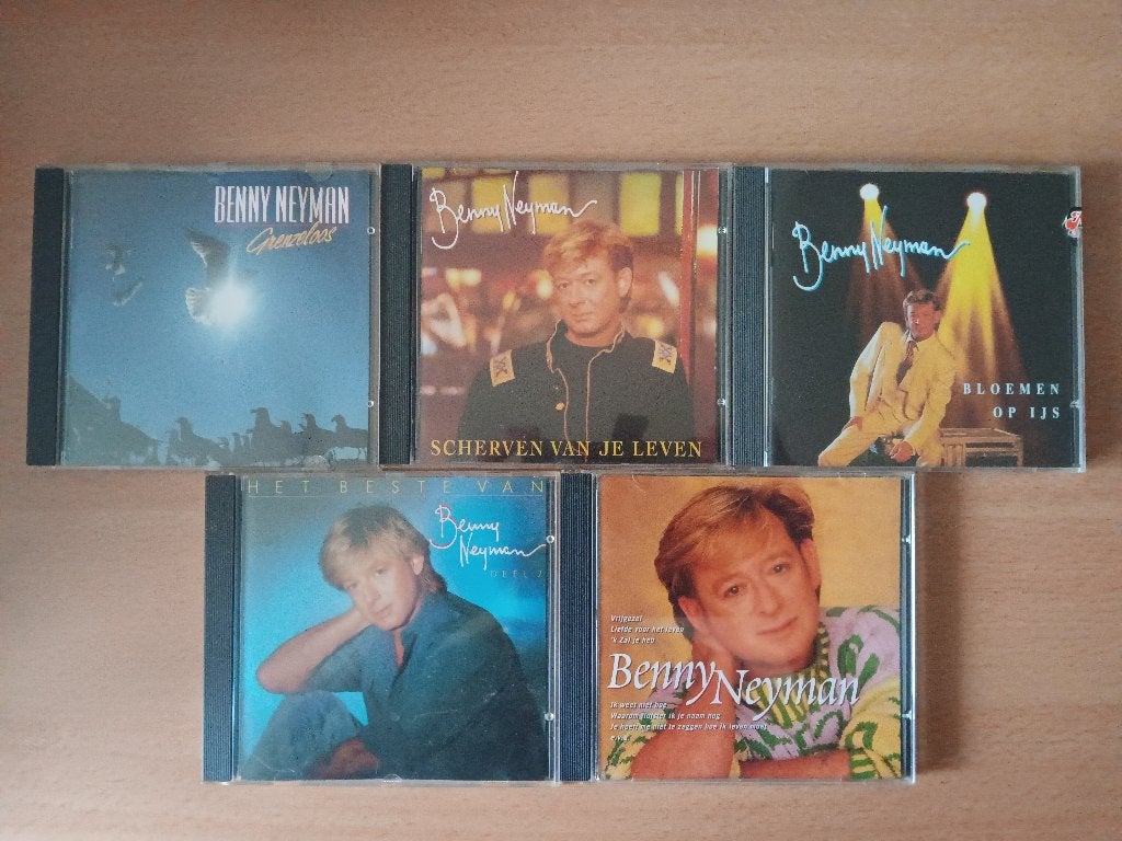 5 prachtige originele cd's van Benny Neyman, Ophalen, Gebruikt, Levenslied of Smartlap