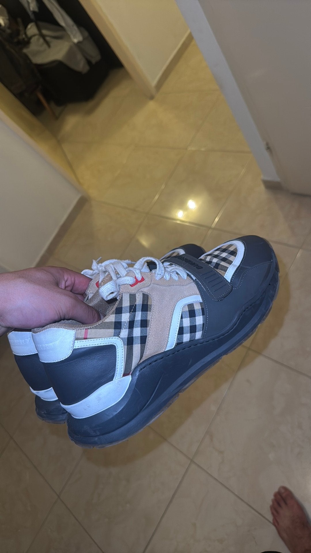 Burberry Schoenen, Ophalen of Verzenden, Nieuw, Zwart