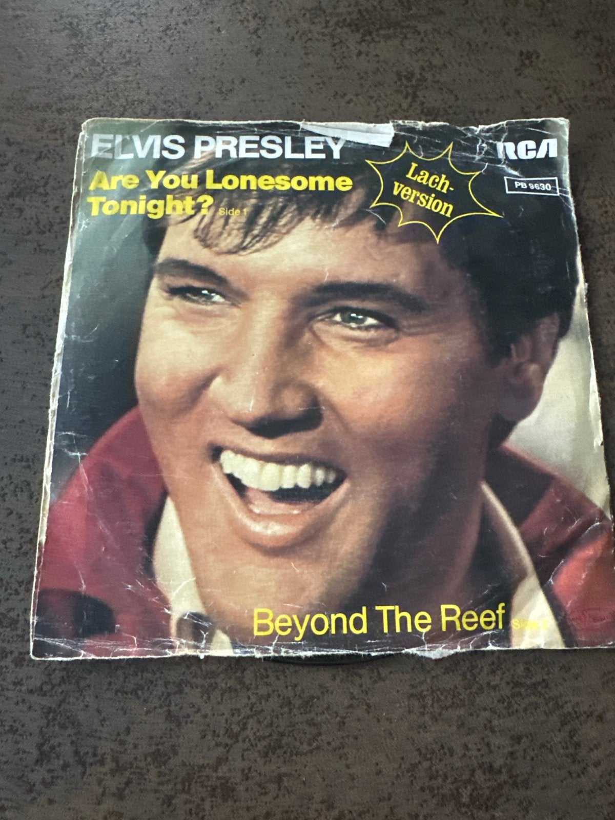 Elvis Presley - Are You Lonesome Tonight? (Lach-versie), Cd's en Dvd's, Gebruikt, Originele persing, 7 inch, Ophalen of Verzenden