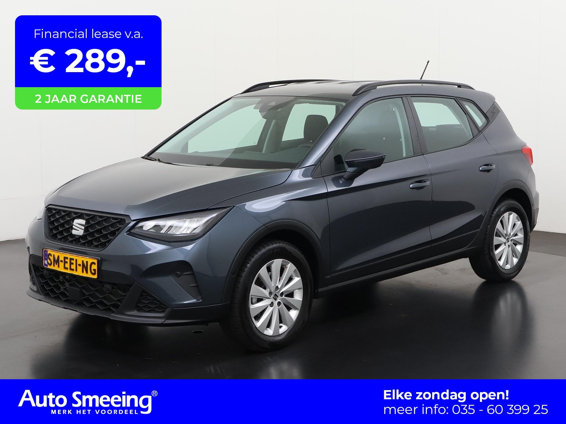 SEAT Arona 1.0 TSI Style DSG | Camera | Stoelverwarming | Zo, Auto's, 12 maanden, Stof, Gebruikt, 610 kg