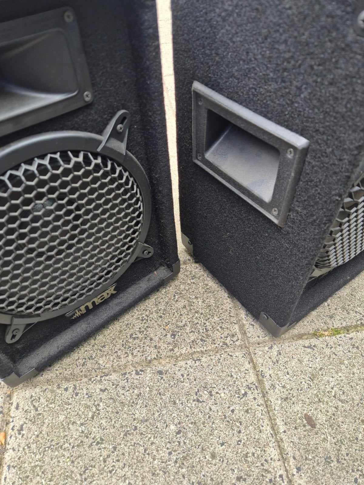 Max 8 Speakerset - Krachtige Party Speakers, Gebruikt, Party speaker, Ophalen of Verzenden, Geschikt voor surround/home cinema