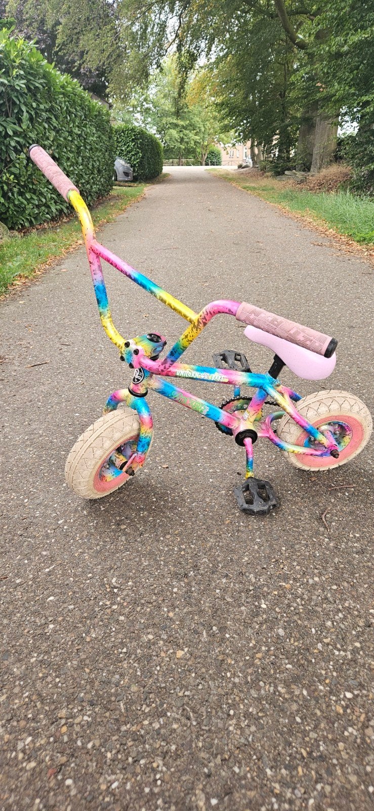 Mini Rockers BMX Fiets - Kleurrijk en Stoer!, Fietsen en Brommers, Fietsen | Crossfietsen en BMX, Gebruikt, Staal, Velgrem, Mini Rockers