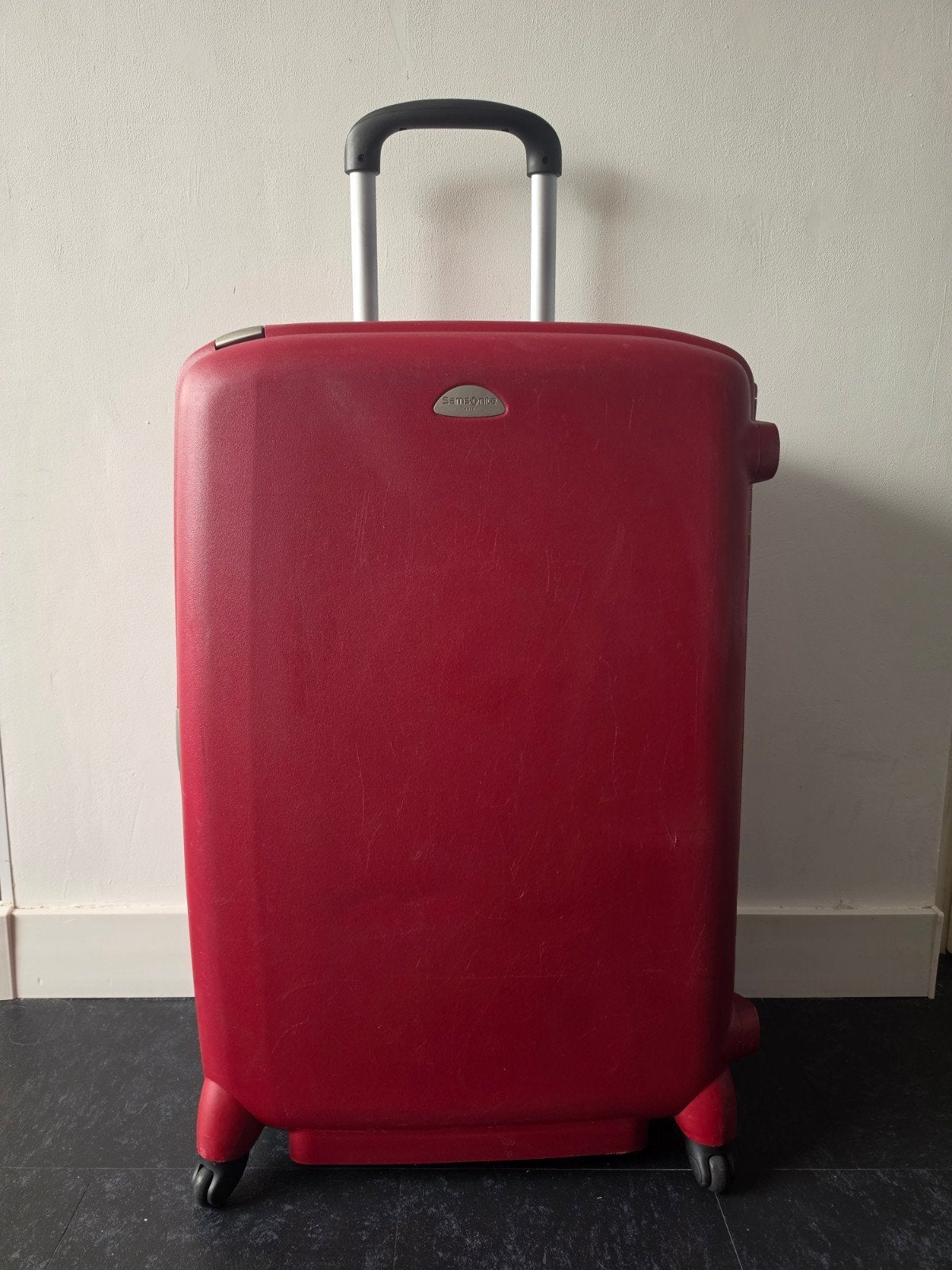 Samsonite F Lite Comfort koffer 4 wielen 81 cm, Wieltjes, Gebruikt, Hard kunststof, Ophalen of Verzenden