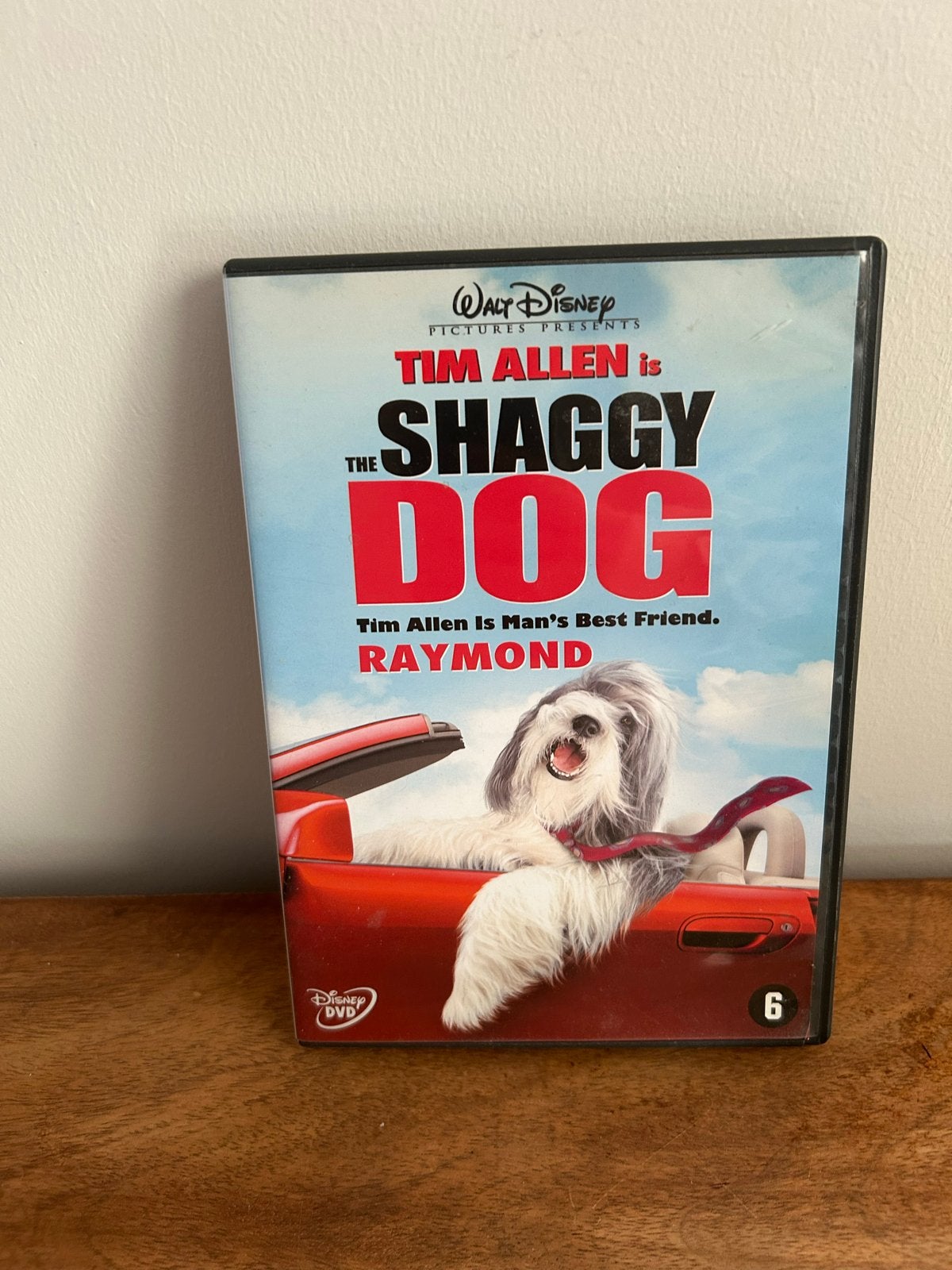 The Shaggy Dog (DVD) - Disney film met Tim Allen, Cd's en Dvd's, Dvd's | Komedie, Nederlands, Overige genres, Ophalen of Verzenden