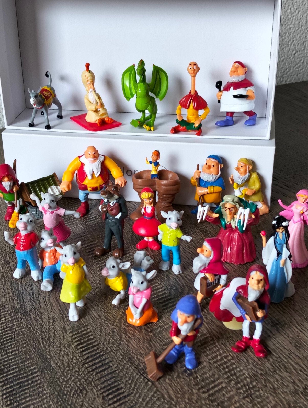Efteling Sprookjesbos Figuren - Grote Collectie, Verzamelen, Efteling, Ophalen of Verzenden, Zo goed als nieuw, Beeldje of Poppetje