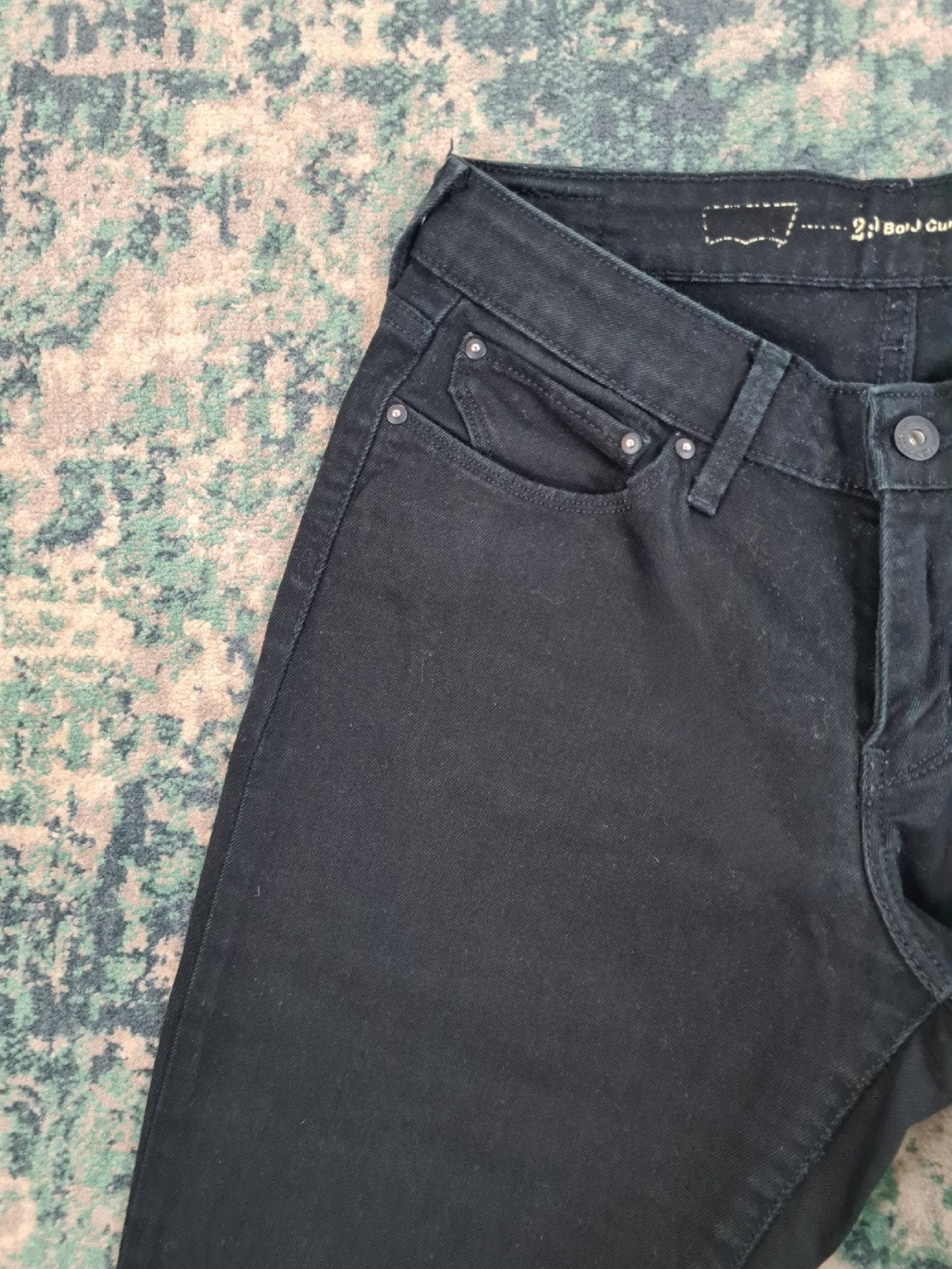 Levi's Modern Rise Skinny W29 L32 Dames Tulsi2932 Mid-rise, Zwart, Ophalen of Verzenden, Zo goed als nieuw, W28 - W29 (confectie 36)