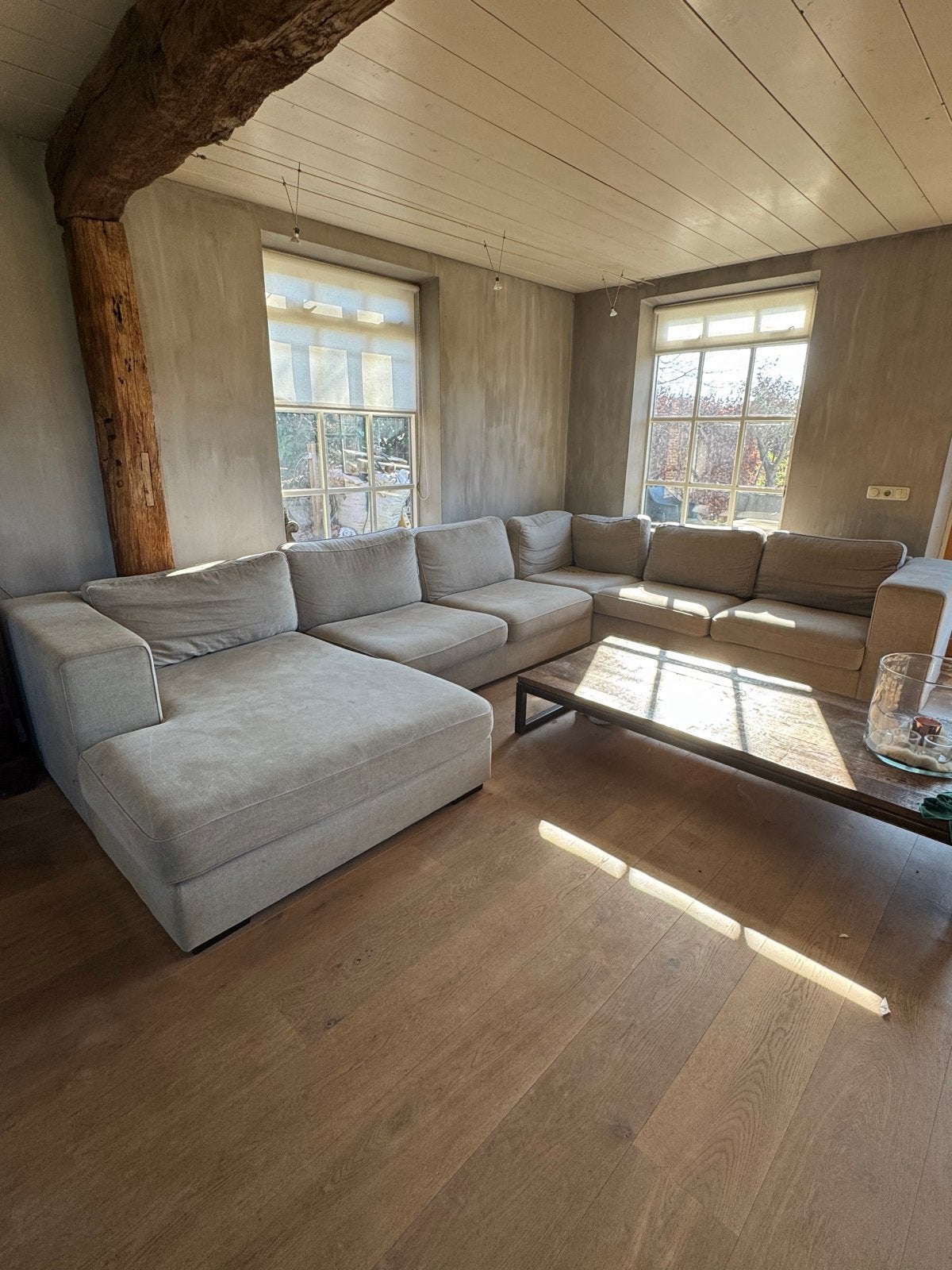 Room108 hoekbank / U-bank (opnieuw bekleden), Ophalen, Gebruikt, Hoekbank, 300 cm of meer