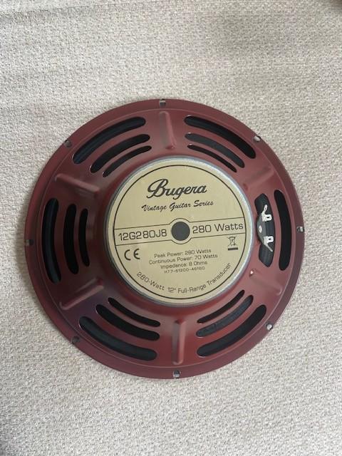 Speaker Bugera 8 Ohm 280 Watt, 12"  vintage series, Muziek en Instrumenten, Instrumenten | Onderdelen, Ophalen of Verzenden, Gebruikt