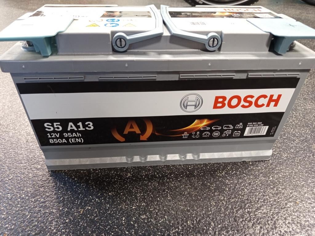 Bosch S5 A13 auto accu 12V 95Ah 850A (EN), Ophalen of Verzenden, Nieuw