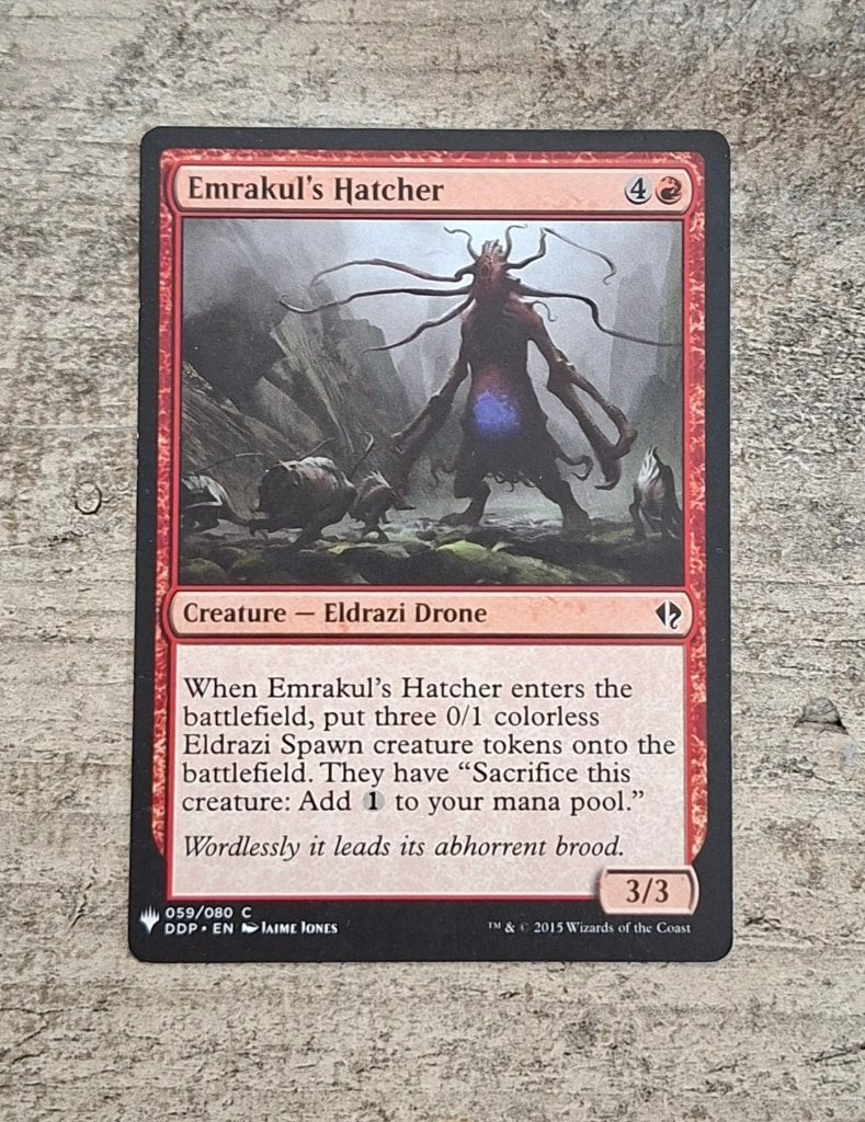 Emrakul's Hatcher - Magic the Gathering, Verzenden, Gebruikt, Losse kaart