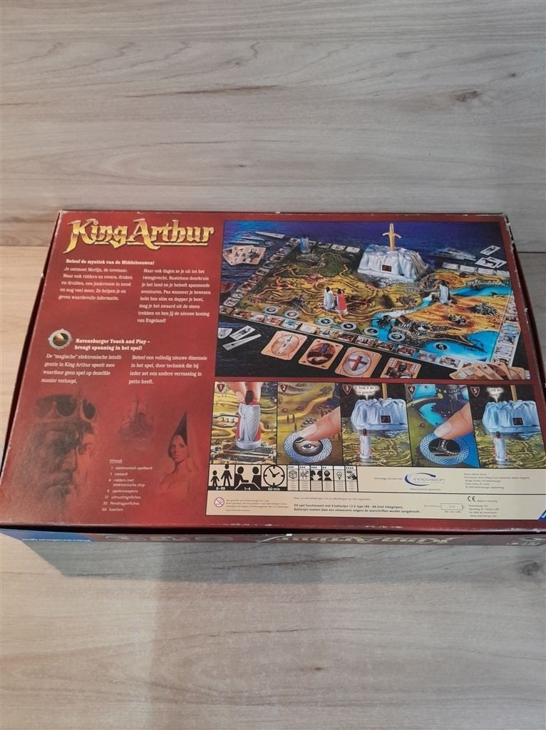 King Arthur - s6321, Hobby en Vrije tijd, Gezelschapsspellen | Bordspellen, Verzenden, Zo goed als nieuw