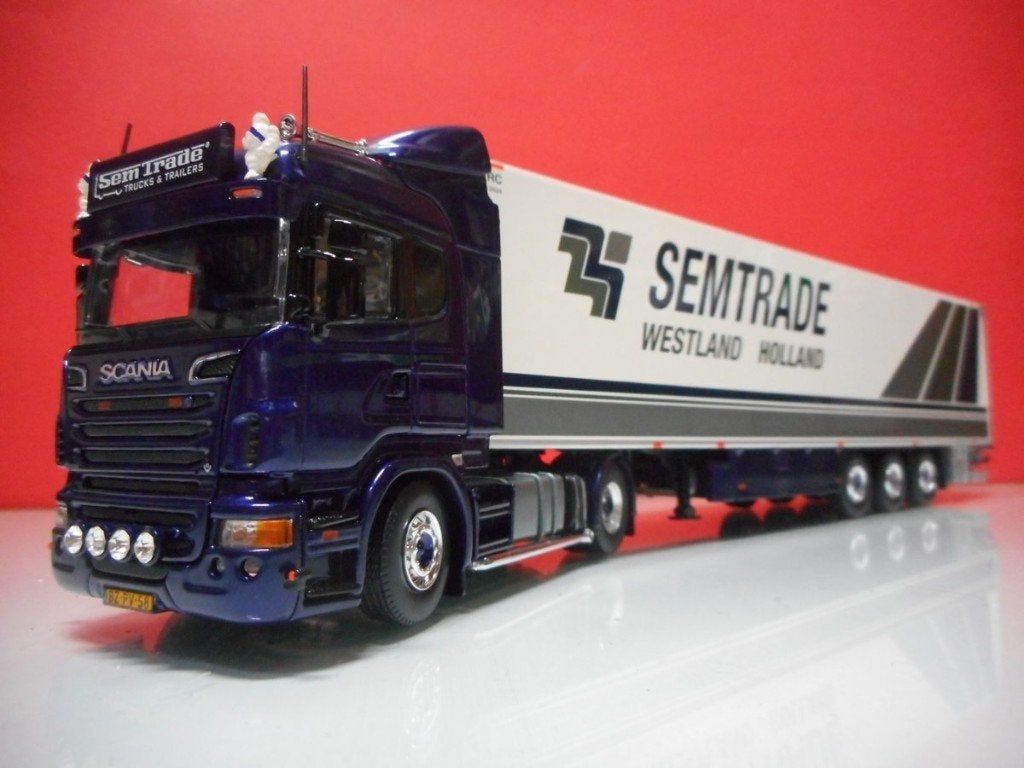 TEKNO SCANIA R SEMTRADE WESTLAND 83834, Ophalen of Verzenden, Nieuw, Bus of Vrachtwagen, Tekno