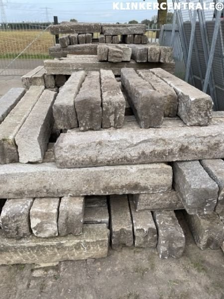370m1 grijs antraciet granietbanden natuursteenband zuilen, Gebruikt, Overige typen, Bij dit gebruikte product niet te achterhalen.
