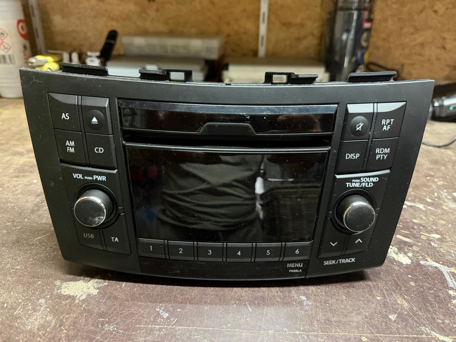 Autoradio Suzuki Swift 2014 - Origineel Panasonic, Ophalen, Gebruikt