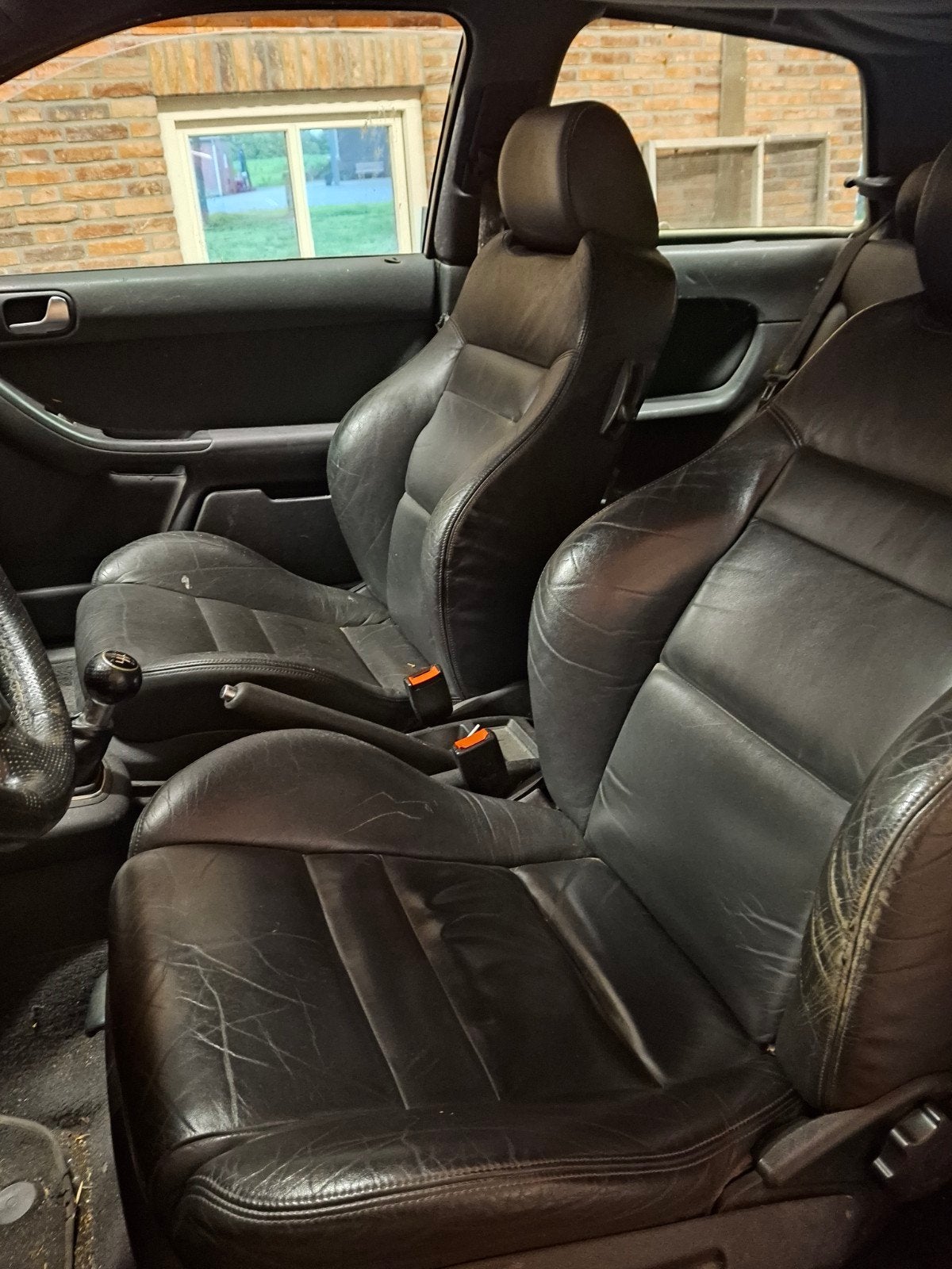 Audi A3 2002 Interieur: Recaro Leder Stoelen & Zwarte Hemel, Ophalen of Verzenden, Gebruikt, Audi