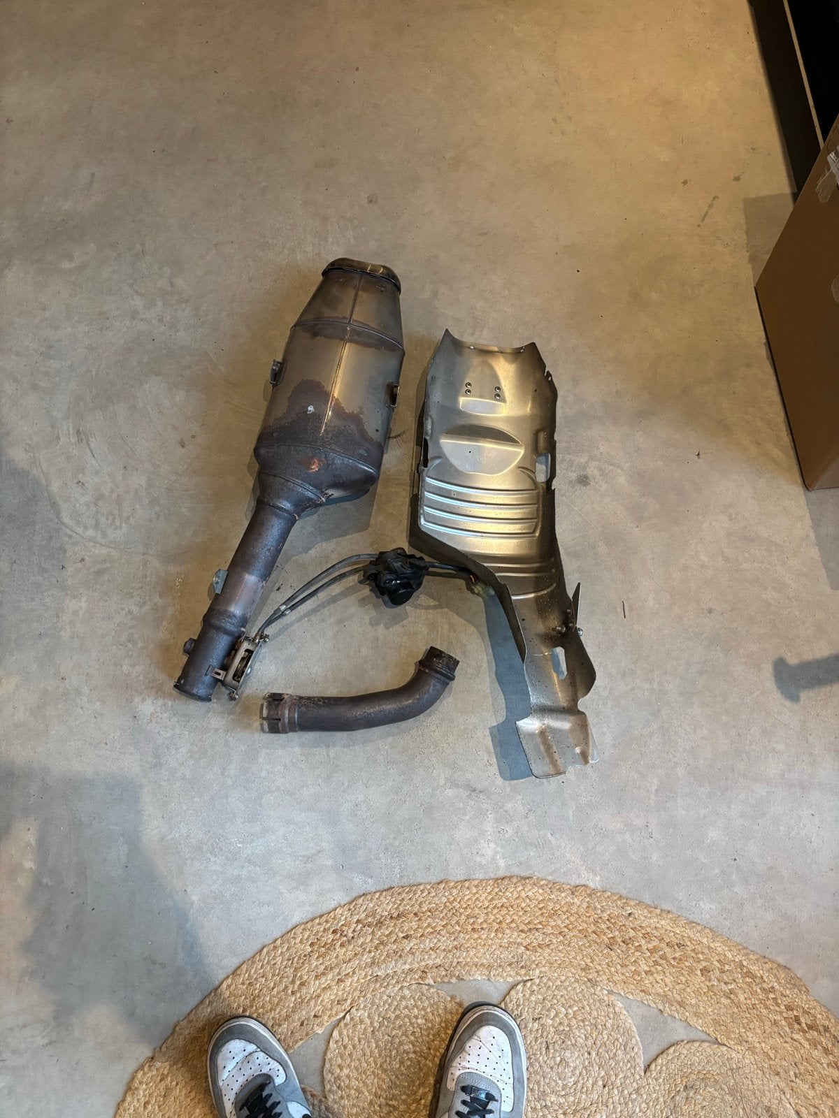 Honda CBR 1000 RR (2006) Originele Uitlaatdemper + Klep, Motoren, Ophalen of Verzenden, Gebruikt