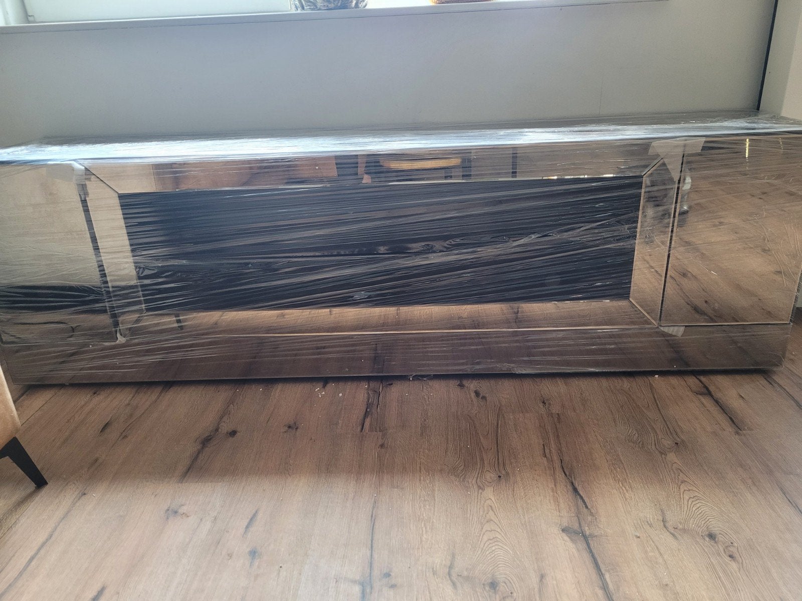 Sephia Rookglas TV-meubel voor Sfeerhaard Nieuw!!!, Huis en Inrichting, Ophalen, Nieuw, 25 tot 50 cm, Minder dan 100 cm