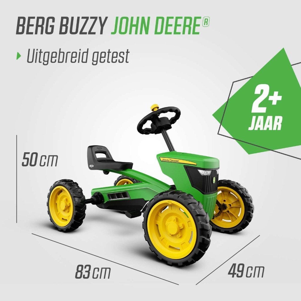 Berg Skelter Buzzy John Deere vanaf 2 tot 5 jaar – Groen, ., Nieuw, Ophalen of Verzenden, .