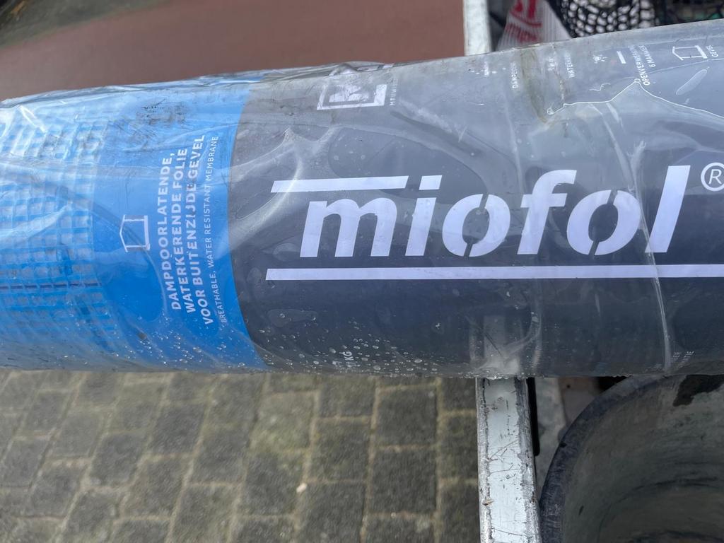 Miofol dampdoorlatende folie, ca. 25m², Nieuw, 15 m² of meer, Ophalen, Minder dan 4 cm