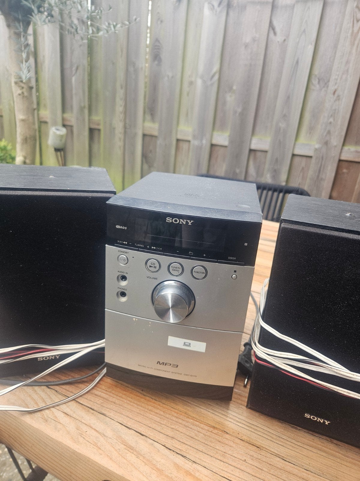Sony Micro Hi-Fi Component Systeem met Speakers, Gebruikt, Microset, Cd-speler, Ophalen of Verzenden