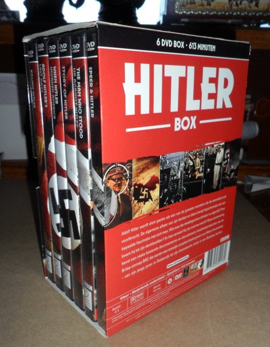 HITLER / 6- DVD Box / Oorlog - WO-II - 2e wereldoorlog, Cd's en Dvd's, Dvd's | Documentaire en Educatief, Zo goed als nieuw, Oorlog of Misdaad