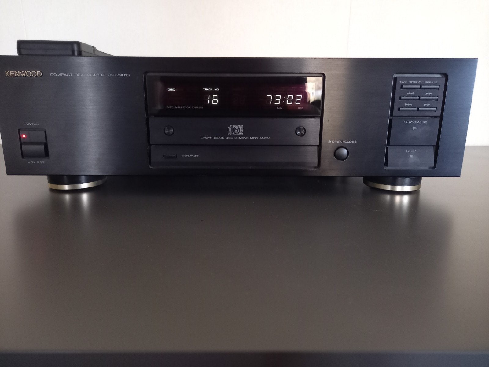 KENWOOD DP-X9010 HIGH-END CD-TRANSPORT/LOOPWERK 10KG INCL AB, Audio, Tv en Foto, Cd-spelers, Ophalen of Verzenden, Gebruikt, Overige merken
