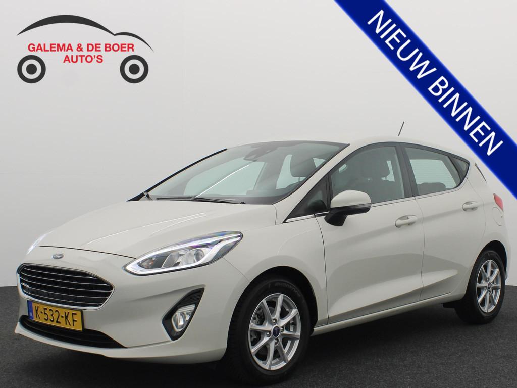 Ford Fiesta 1.0 EcoBoost Titanium X METROPOLIS WHITE / BANG, Auto's, Ford, Voorwielaandrijving, Stof, Gebruikt, Euro 6