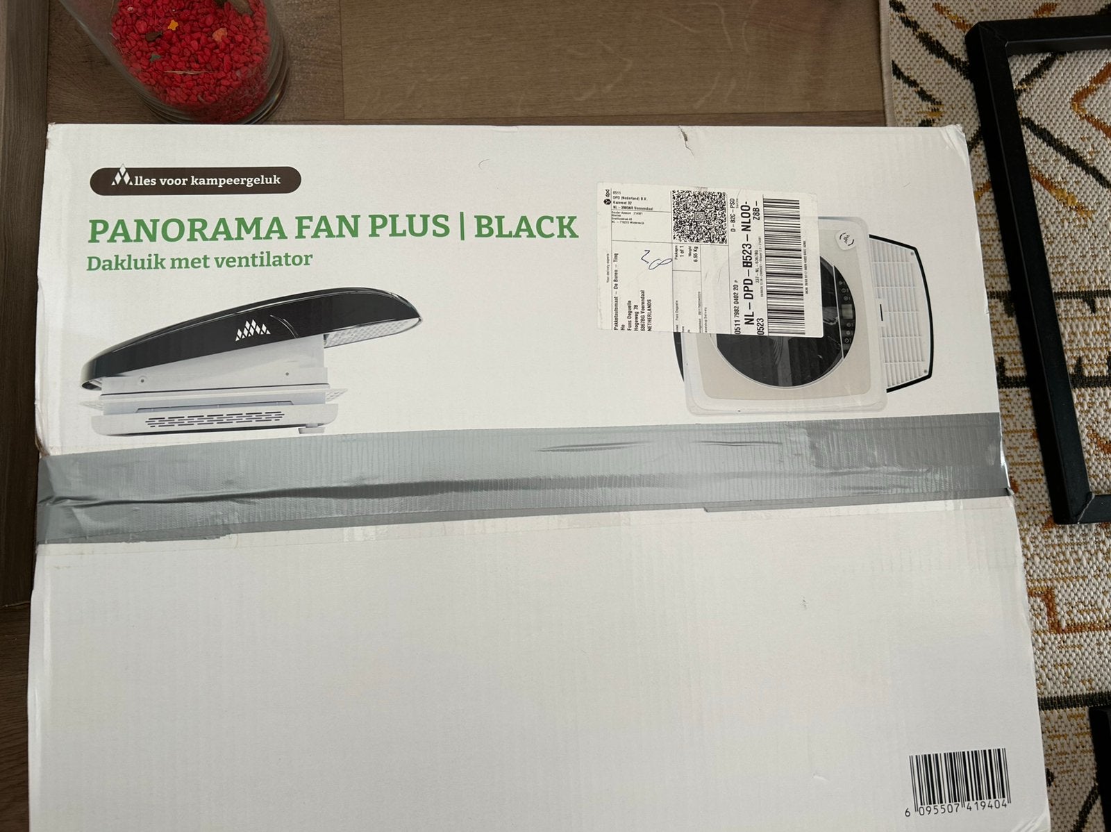 Dakluik ventilator voor camper