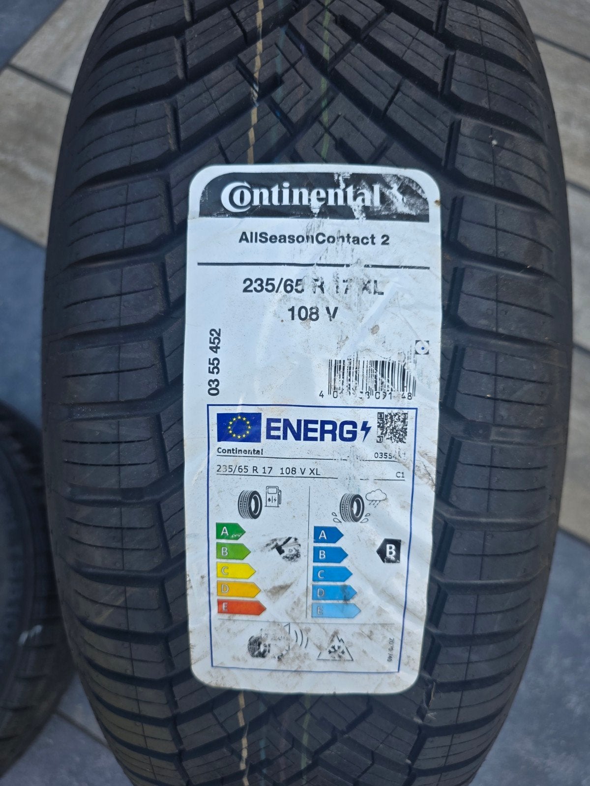 Continental AllSeasonContact 2 235/65 R17 XL 108V-ongebruikt, Ophalen of Verzenden