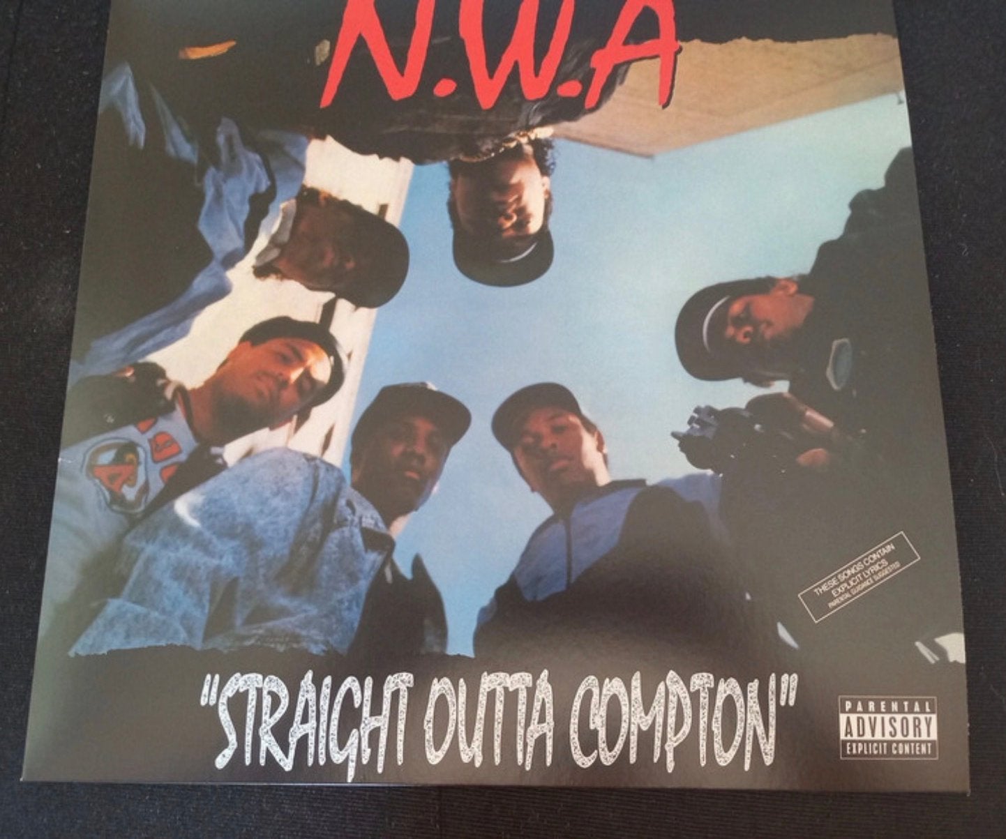 N.W.A - Straight Outta Compton vinyl, Verzenden, Zo goed als nieuw, LP