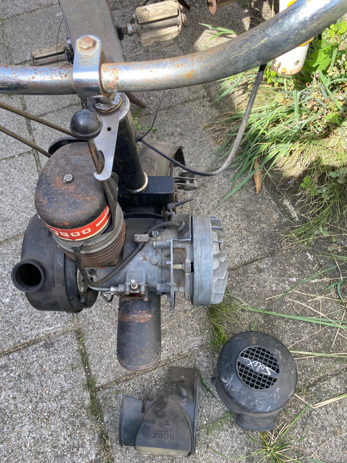 Te koop aangeboden ; solexframe met motor, Fietsen en Brommers, Ophalen of Verzenden, Zo goed als nieuw