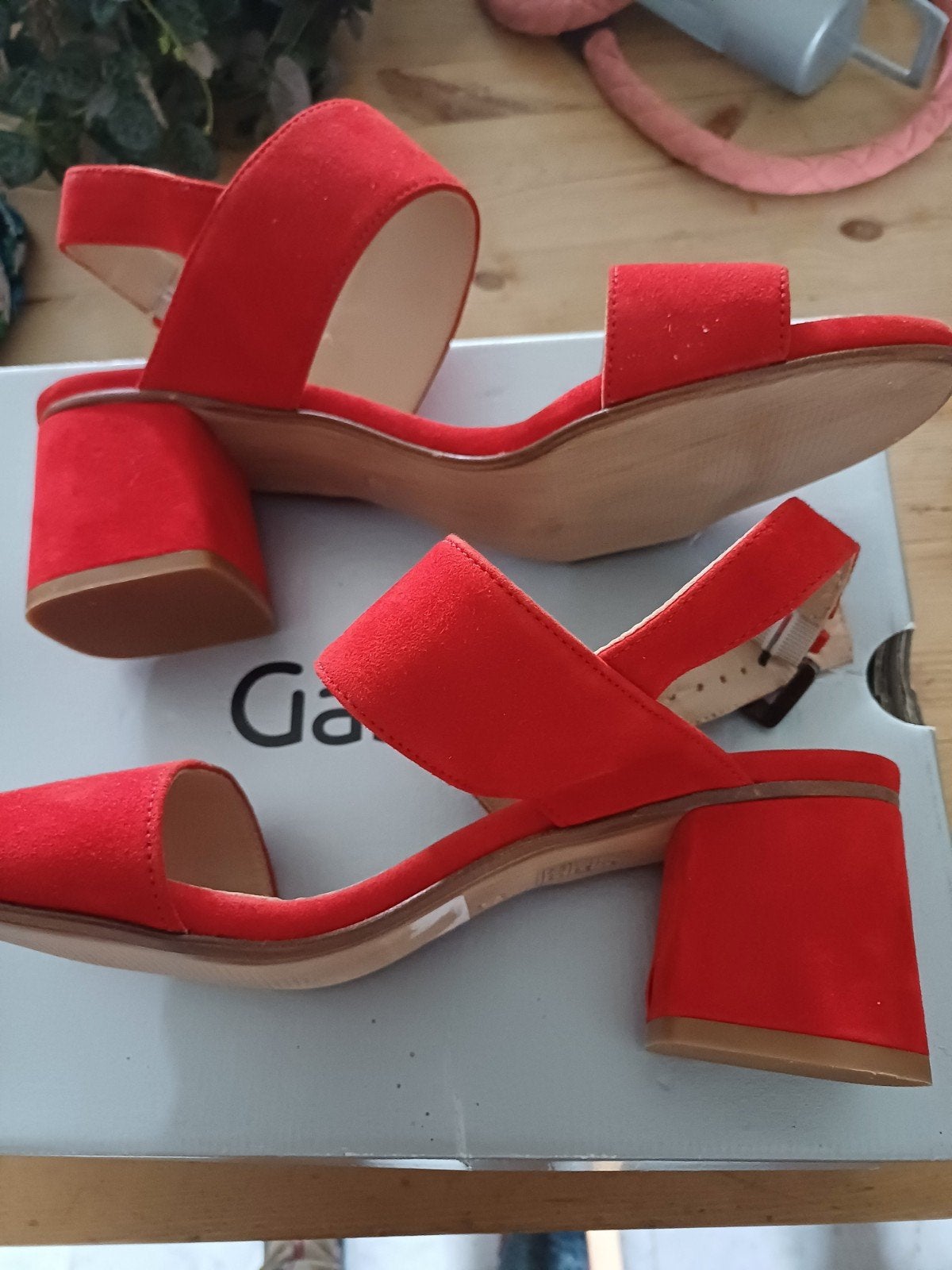 Rood oranje pumps zomer schoenen maat 40 zgan van Dalen, Kleding | Dames, Schoenen, Ophalen of Verzenden, Zo goed als nieuw, Rood