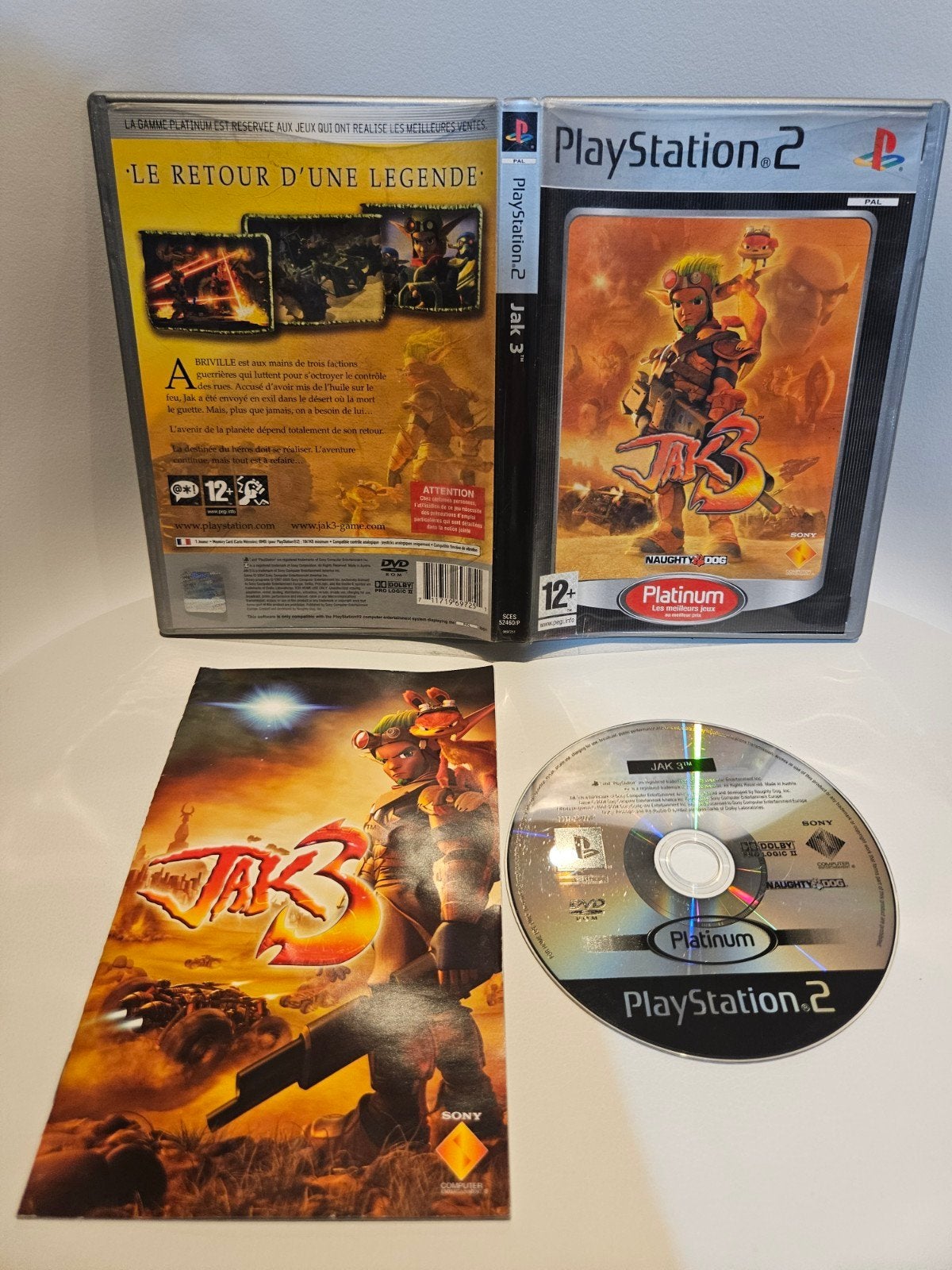 Jak 3 PS2, Spelcomputers en Games, Avontuur en Actie, 1 speler, Ophalen of Verzenden, Zo goed als nieuw