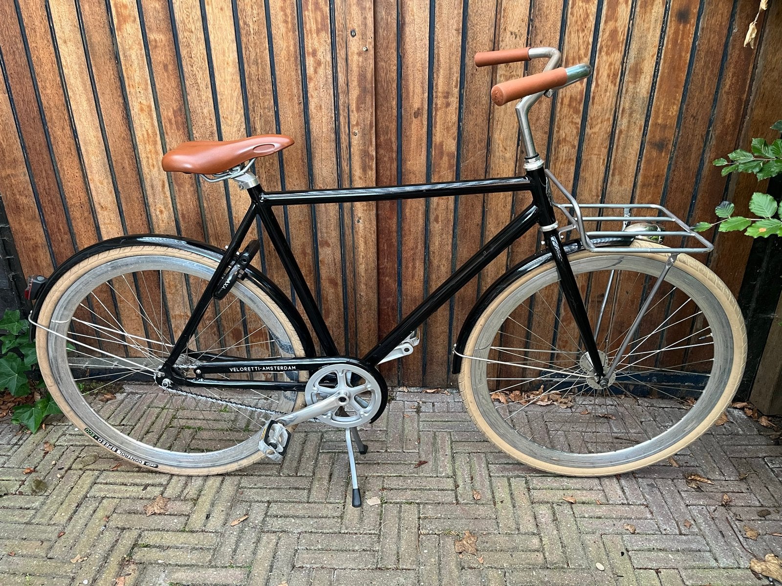 Veloretti Amsterdam fiets met voordrager, Ophalen, Zo goed als nieuw, Overige merken