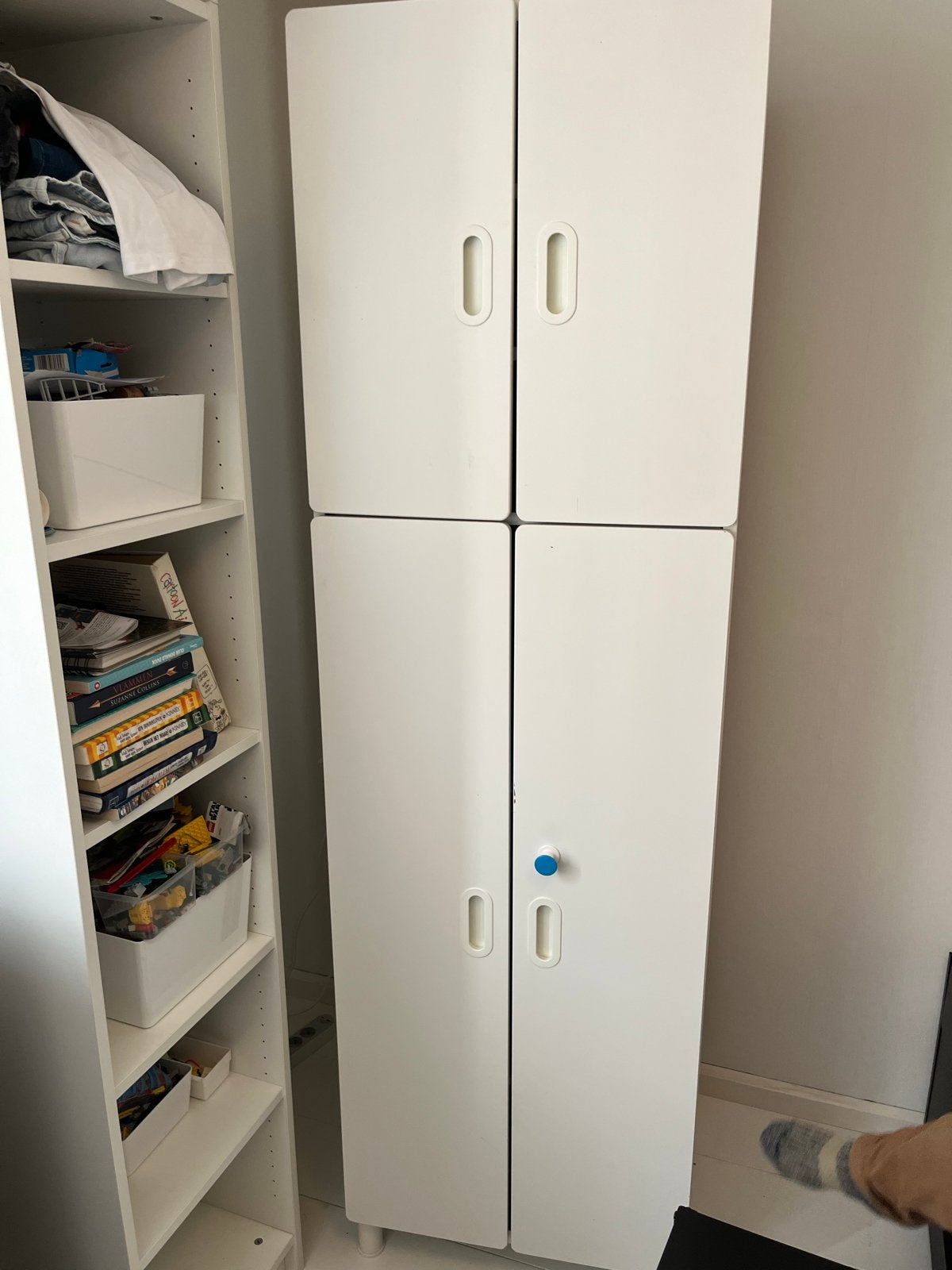 IKEA Stuva linnenkast met hang- en leggedeelte, Ophalen, Overige materialen, Gebruikt, 200 cm of meer